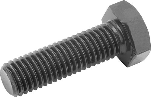 Sechskantschraube DIN933 M06X12 Stahl 12.9, schwarz - K0871.206X12 - direkt von HUG Technik ✓