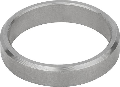 Distanzring, H=4, D=16, D1=19, Edelstahl blank - K1563.14 - erhältlich bei ♡ HUG Technik ✓