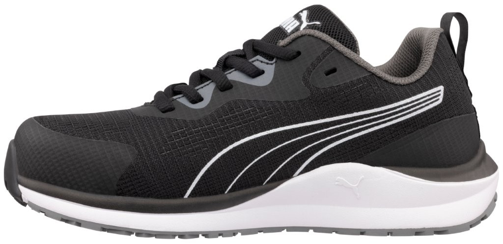 Albatros CELERITY KNIT BLK/WHITE Sicherheitshalbschuh links.