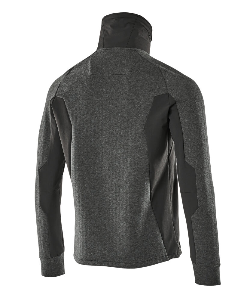 MASCOT® ADVANCED Sweatshirt mit Reißverschluss  Gr. 2XL, schwarz - bei HUG Technik ✭