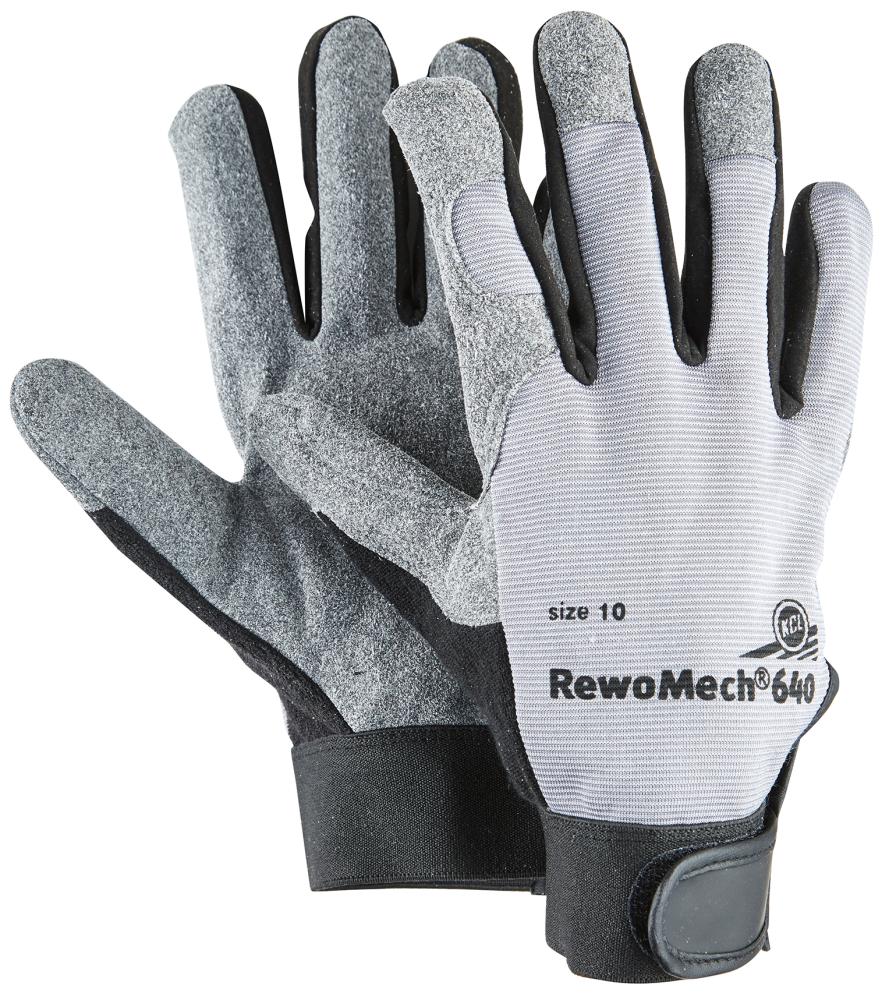 KCL Handschuh RewoMech® 640, grau-schwarz - bekommst Du bei ★ HUG Technik ✓