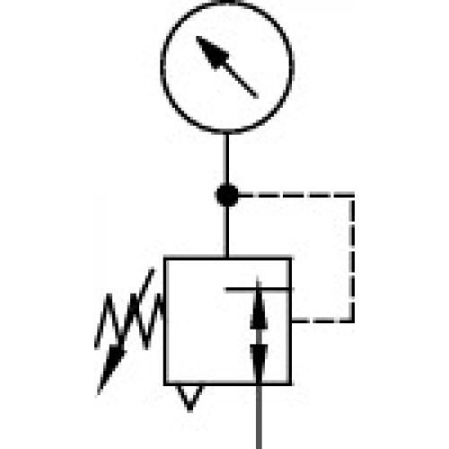 Druckregler »FUTURA«, inkl. Manometer, BG 1, G 1/4, 0,1 - 1 bar - bei HUG Technik ♡