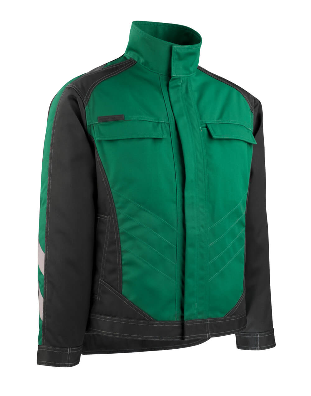 MASCOT® UNIQUE Jacke »Mainz« Gr. L, grün/schwarz - bekommst Du bei ★ HUG Technik ✓