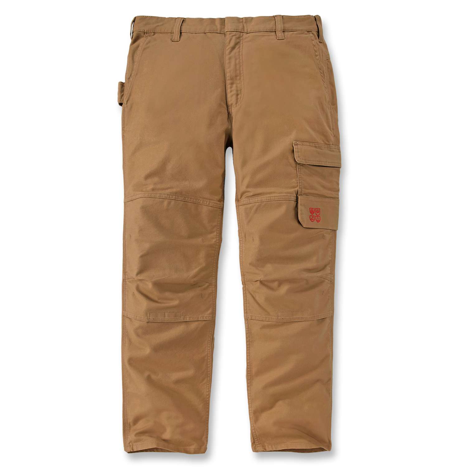 carhartt® Herren Hose »DOUBLE-FRONT CARGO DUNGAREE« carhartt® brown - kommt direkt von HUG Technik 😊