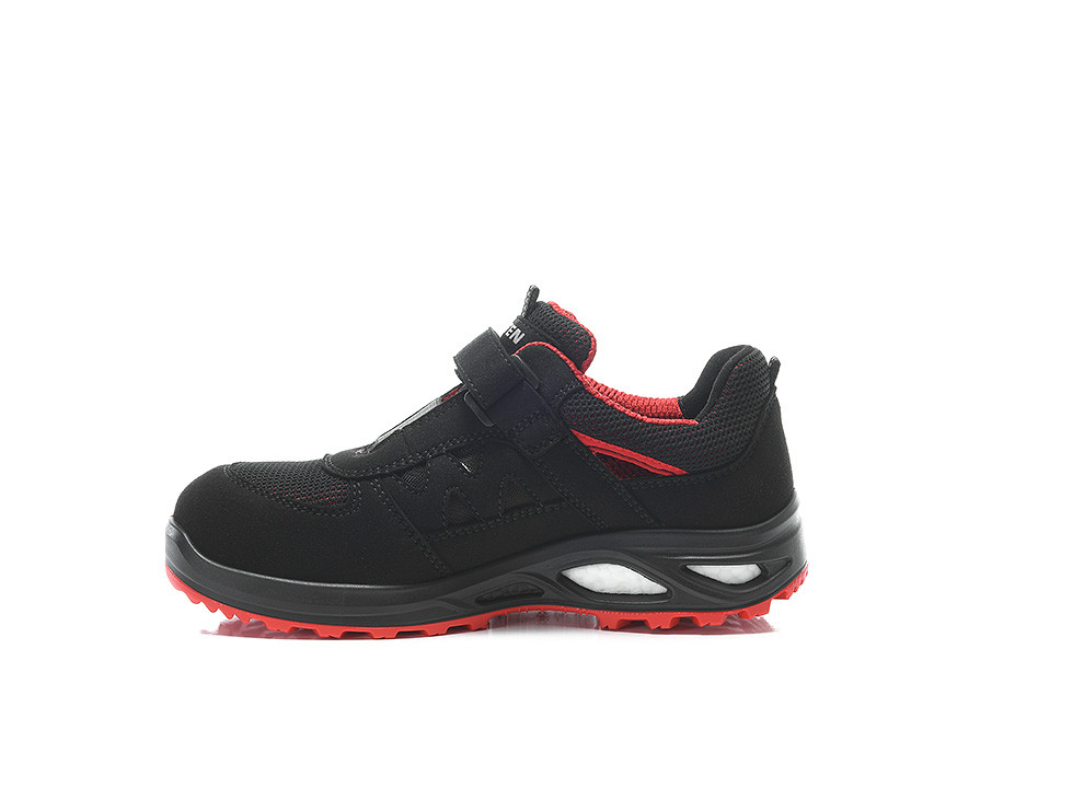 ELTEN® Damen-Sicherheitssandale HANNAH XXTL black-red Easy ESD S1P, 741531 - kommt direkt von HUG Technik 😊