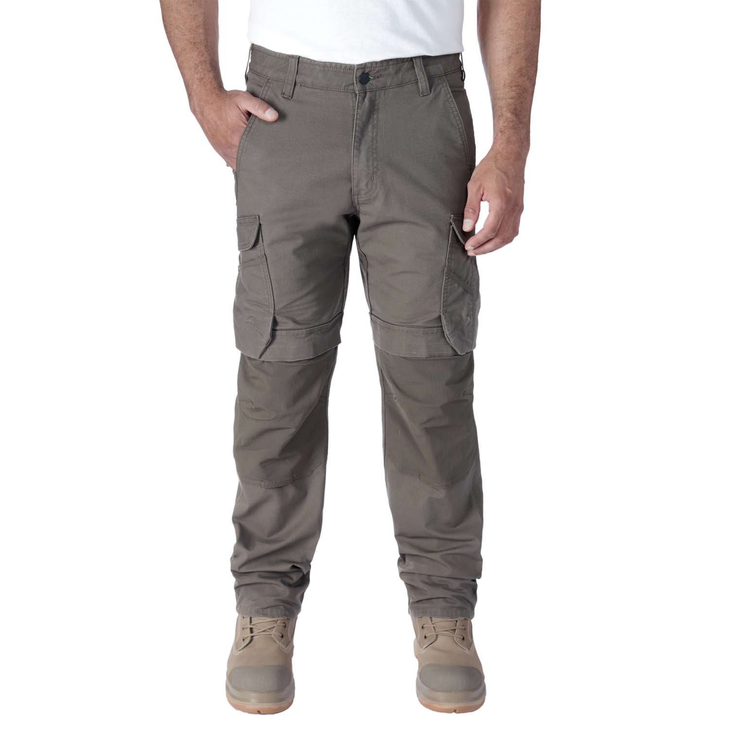 carhartt® Herren-Hose »STEEL RUGGED CARGO WORK PANT« - Gr. W30/L30, tarmac - erhältlich bei ☆ HUG Technik ✓