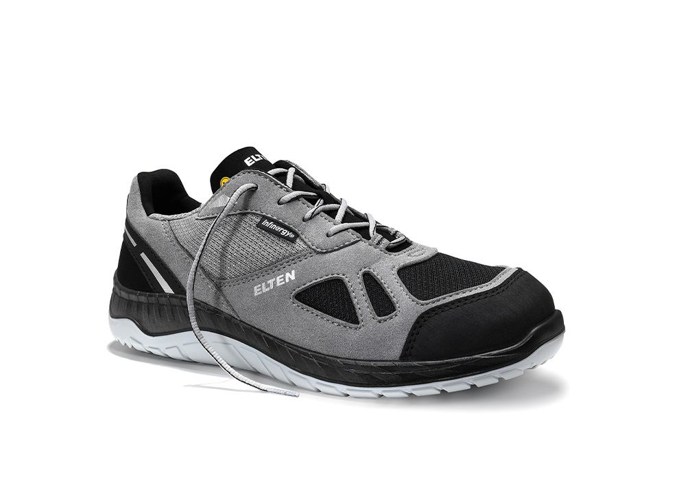 ELTEN® Sicherheitshalbschuh MALCOLM grey Low ESD S1P, 729501 - bei HUG Technik ✭