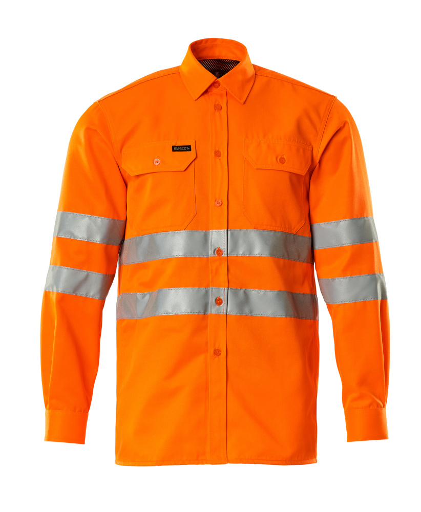 MASCOT® SAFE CLASSIC Hemd »Jona« Gr. 37-38, hi-vis orange - jetzt NEU bei HUG Technik  😊