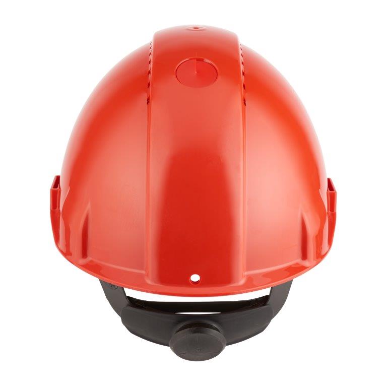 3M™ G3000 Schutzhelm Uvicator, G30NUR rot, belüftet, mit Schweissband - direkt bei HUG Technik ✓
