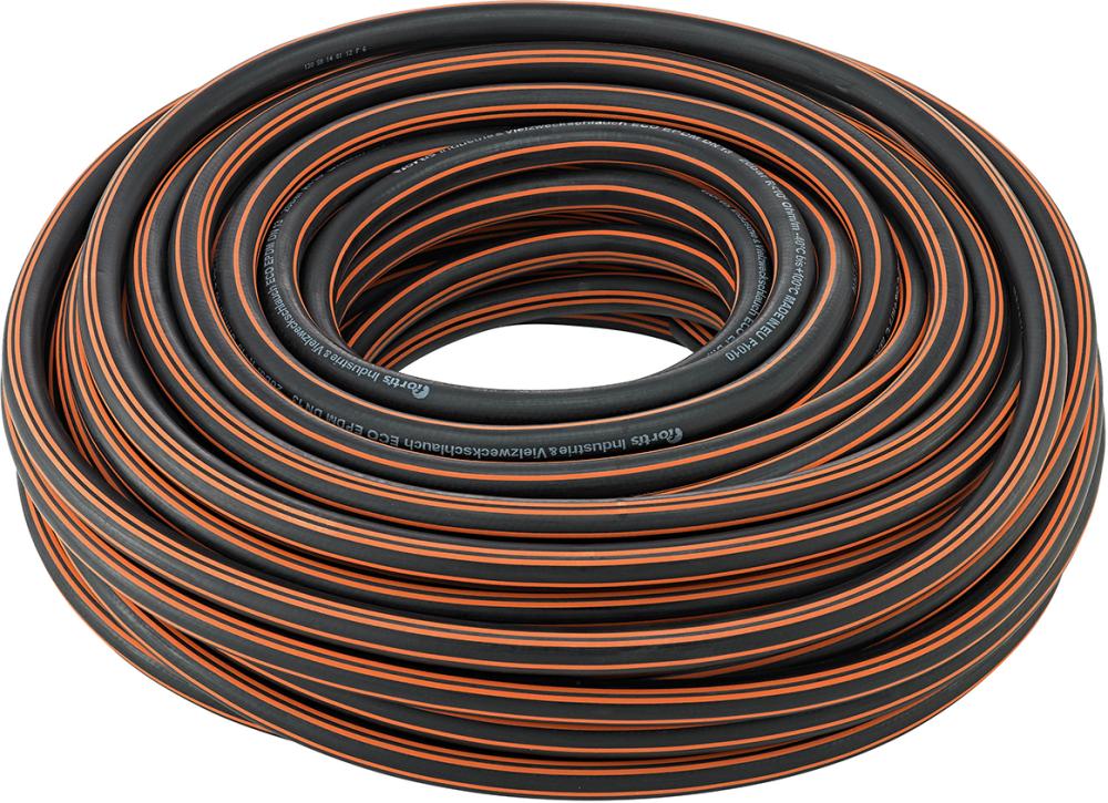FORTIS Industrie-und Vielzweckschlauch ECO, EPDM, schwarz/orange