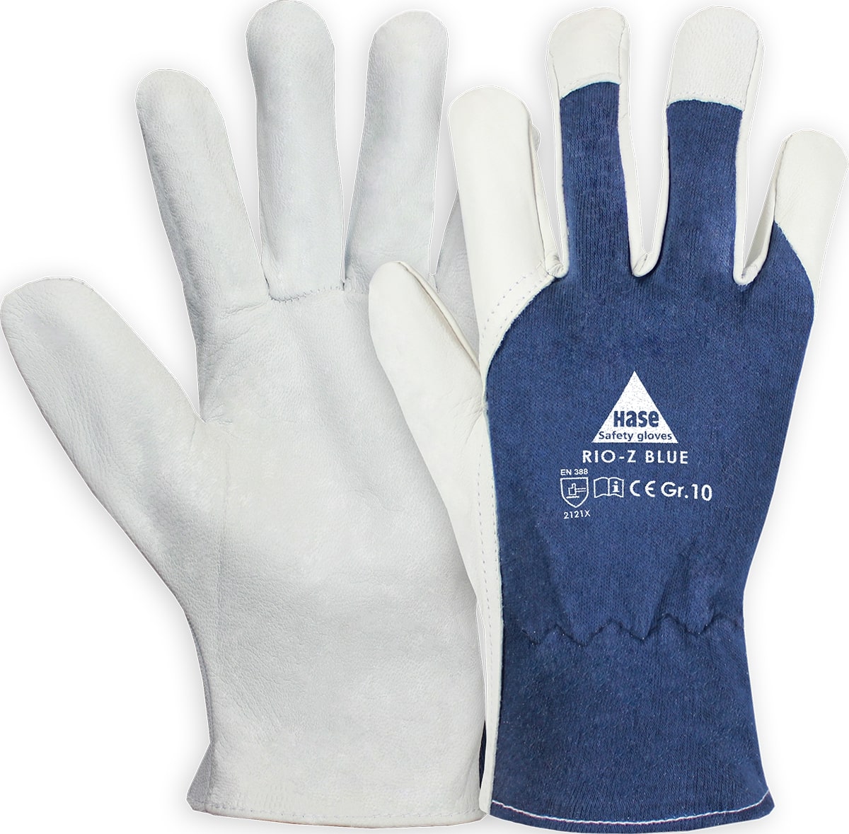 RIO-Z BLUE, Montagehandschuh aus Ziegennappaleder - bekommst Du bei ★ HUG Technik ✓