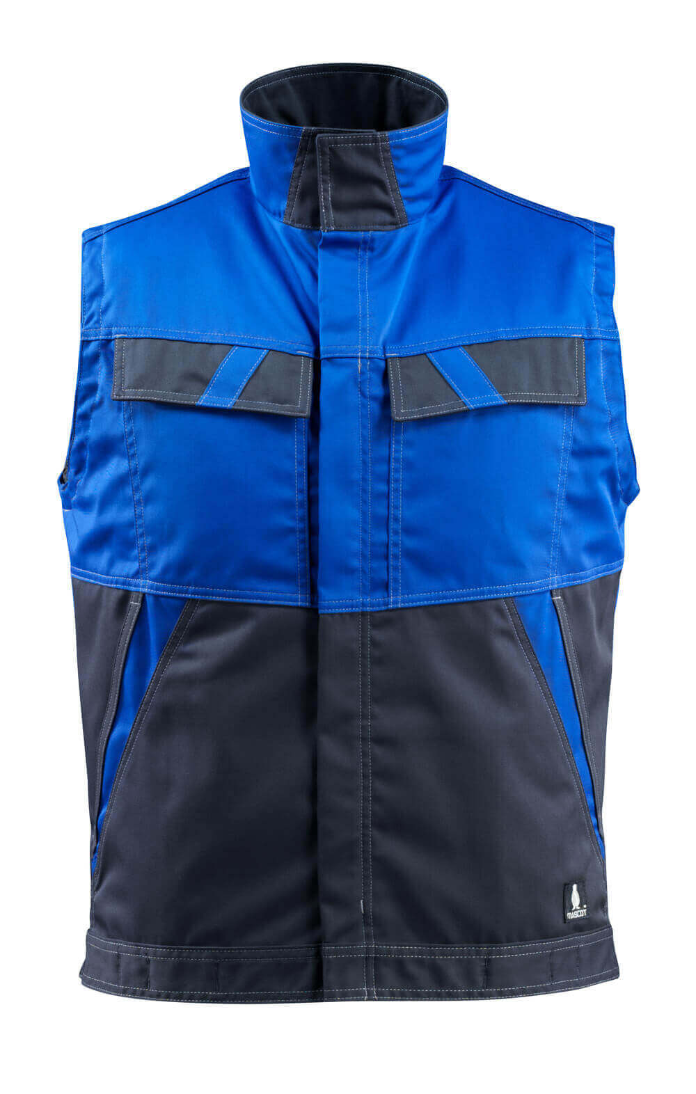 MASCOT® LIGHT Weste »Kilmore« Gr. 2XL, kornblau/schwarzblau - bei HUG Technik ☆