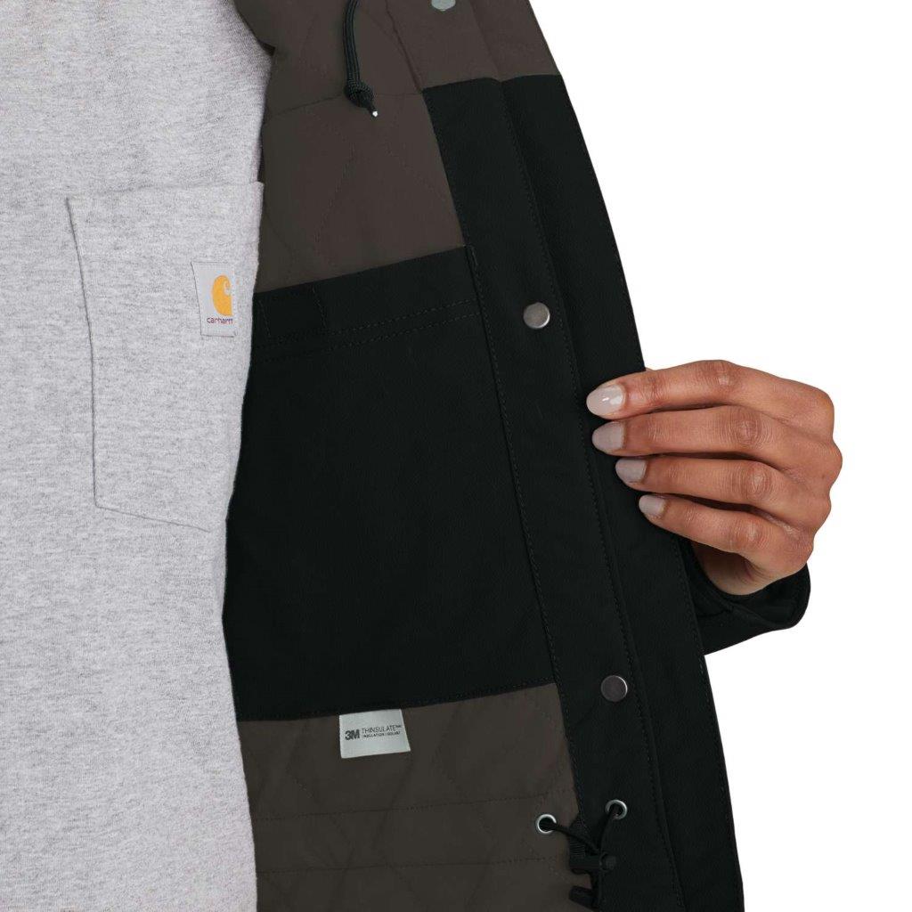 carhartt® Damen Jacke SUPER DUX COAT black Ansicht 4  - bei HUG Technik ♡