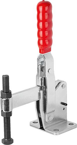 Schnellspanner, Fuß waagrecht, Standard, F1=5400, Feste Andruckspindel M16x150, Stahl verzinkt und passiviert - K1438.05400 - gibt’s bei HUG Technik ✓