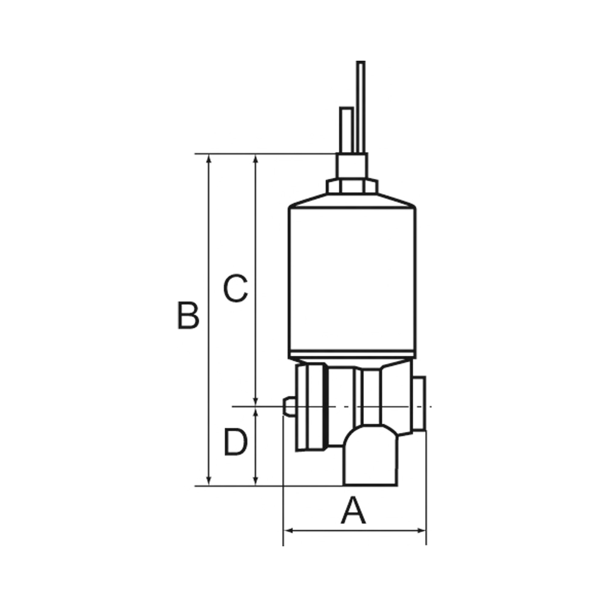 Vollautomatisches Ablassventil inkl. Adapter G 1/8 i. x M14x1 - erhältlich bei ❣ HUG Technik ✓