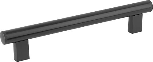 Rohrgriff Aluminium, schwarz eloxiert, Komp: Polyamid, A=200 - K0224.200061 - bei HUG Technik ✭