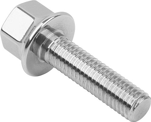 Sechskantschraube Form: A Gewinde durchgängig Hygienic Usit® M04x10, Edelstahl 1.4404 poliert EHEDG - K1492.04X10 - bei HUG Technik ✭
