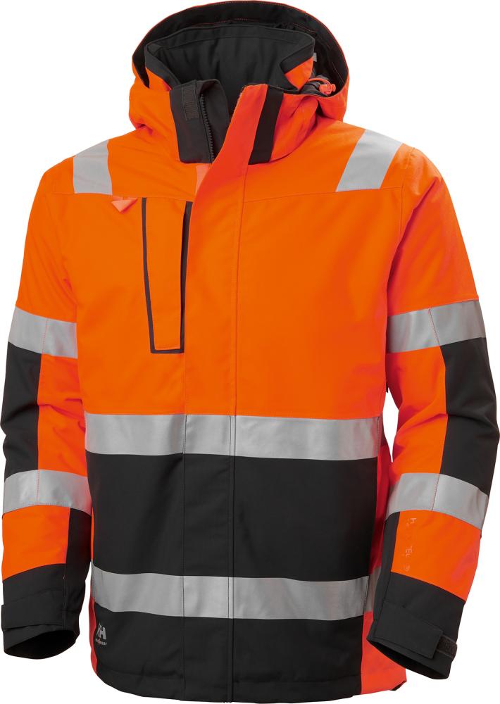 HH® Winterjacke ALNA, warnorange-ebony - gibt’s bei ☆ HUG Technik ✓
