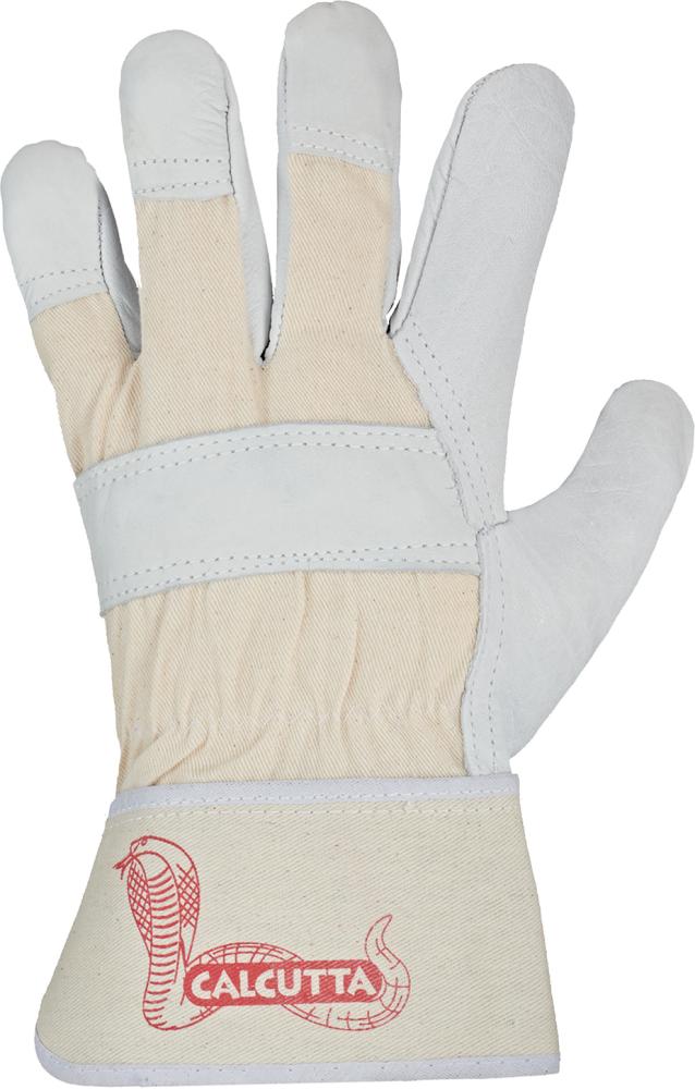 STRONGHAND® Handschuh Calcutta Rindvollleder, natur,5 - direkt bei HUG Technik ✓
