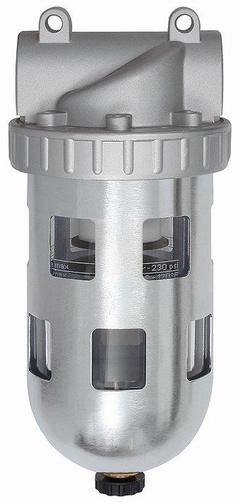 Filter »Standard«, PC-Behälter und Schutzkorb, 5 µm, BG 1, G 1/4 - bei HUG Technik ✭