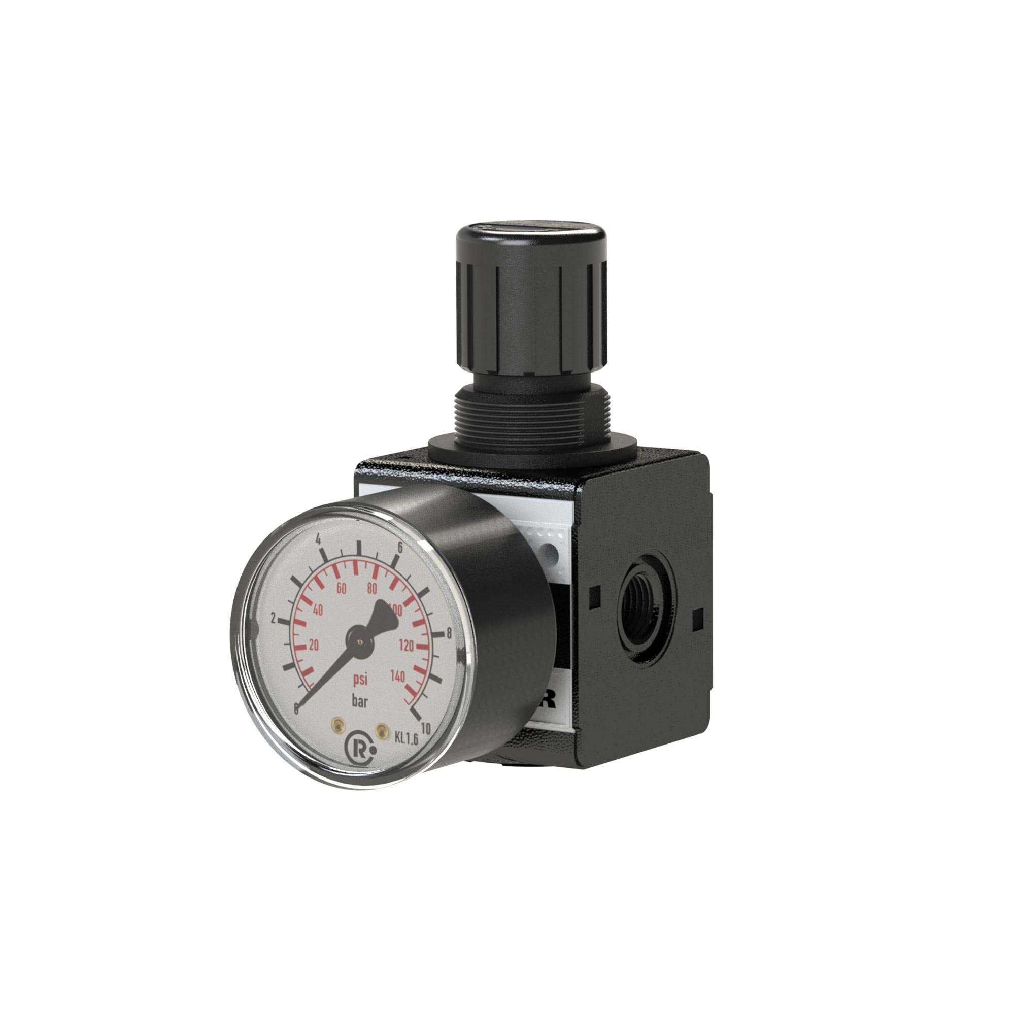 Druckregler »multifix«, inkl. Manometer, BG 3, G 3/4, 0,5-10 bar - bei HUG Technik ✓ ✌