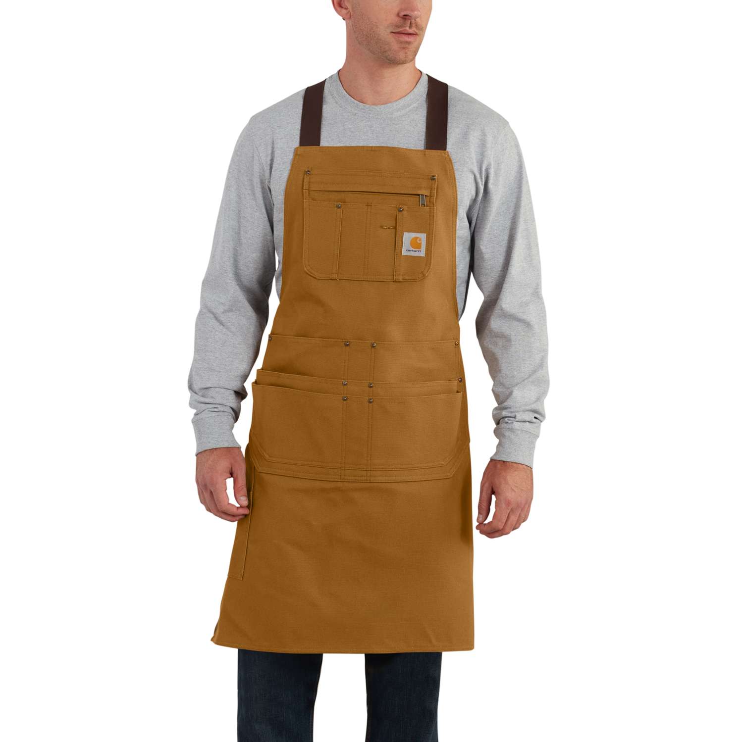 carhartt® Herren Schürze »FIRM DUCK APRON« carhartt® brown - kommt direkt von HUG Technik 😊