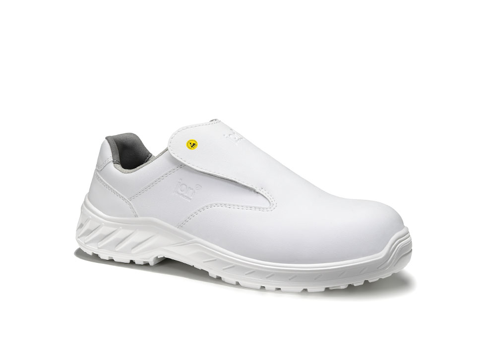JORI Sicherheitshalbschuh, CLEAN Slipper white Low ESD S3, 12661 - gibt’s bei HUG Technik ✓