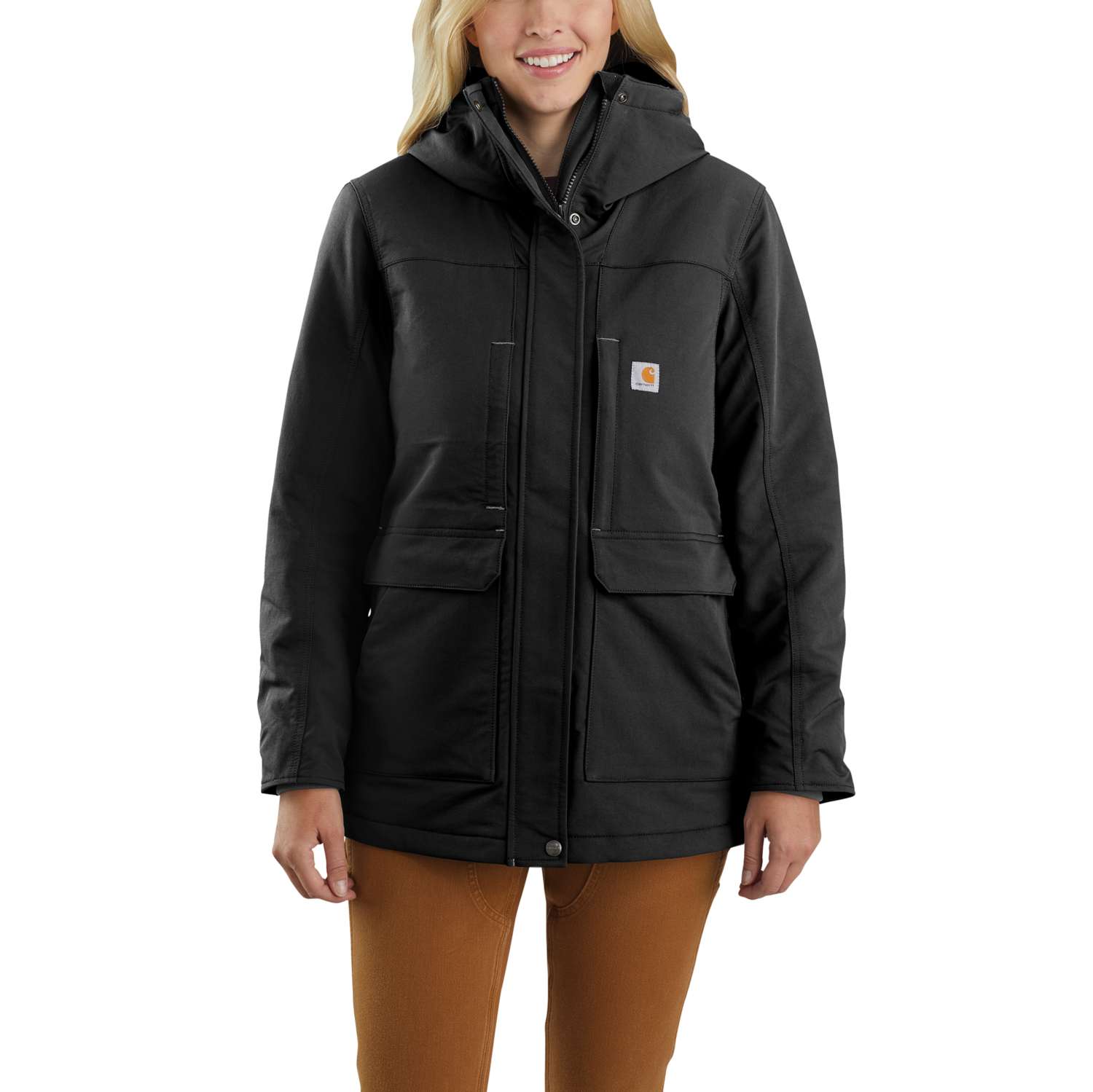 carhartt® Damen Jacke SUPER DUX COAT, black - bei HUG Technik ♡