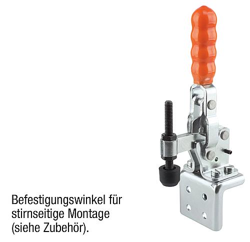 Schnellspanner vertikal Stahl, Komp: Kunststoff, M=M05x35 - K0060.0100 - bekommst Du bei ★ HUG Technik ✓