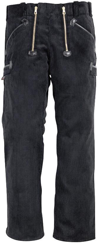 FHB® Zunfthose Paul, Trenkercord, schwarz - bekommst Du bei HUG Technik ♡