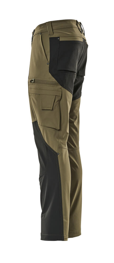 MASCOT® ADVANCED Funktionshose  Gr. 76/C42, moosgrün/schwarz - bekommst Du bei HUG Technik ♡
