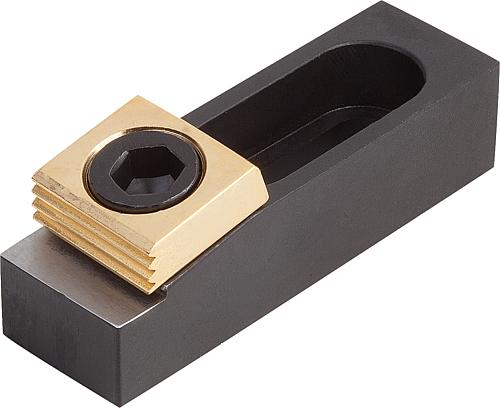 Spann-Exzenterschraube mit Klemmstück Stahl, mit AUFLAGE, für=M12 - K0031.12 - direkt von HUG Technik ✓