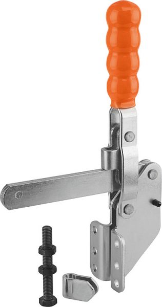 Schnellspanner vertikal Stahl, Komp: Kunststoff - K0064.0300 - bei HUG Technik ✭