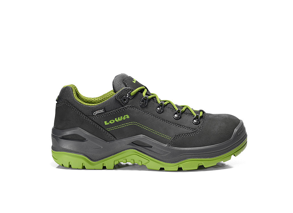 LOWA Sicherheitshalbschuh RENEGADE Work GTX green Low S3 CI, 5610 - erhältlich bei ♡ HUG Technik ✓
