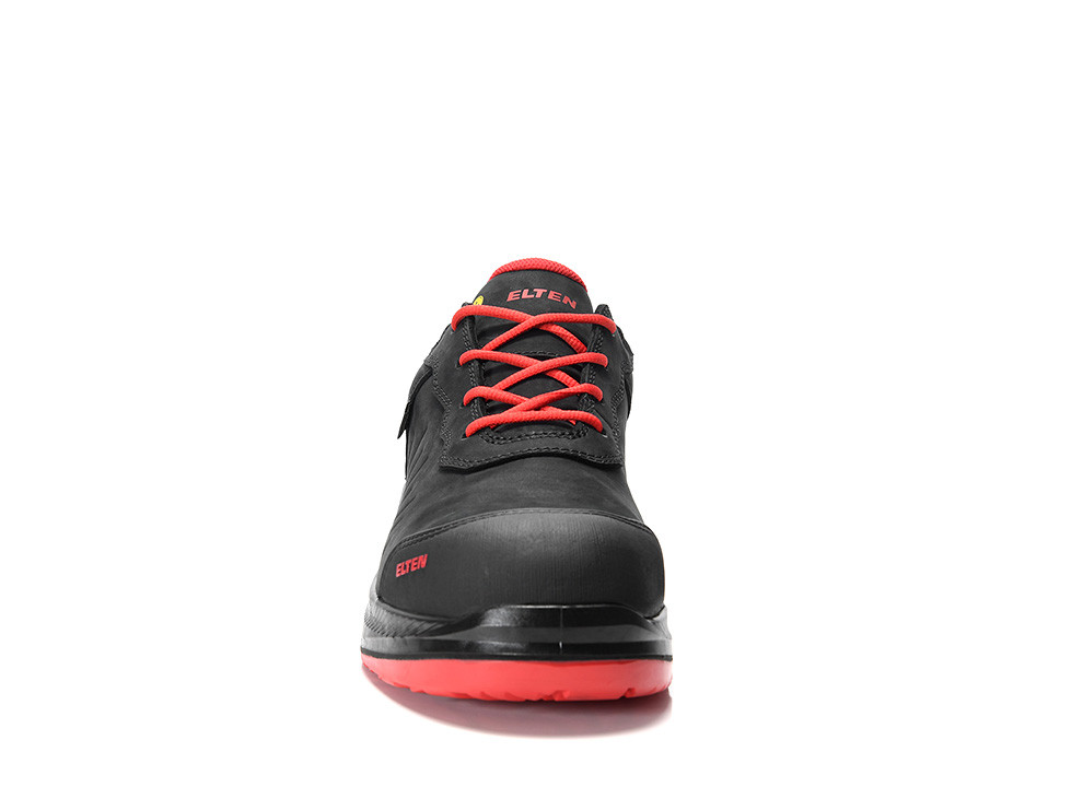 ELTEN® Sicherheitshalbschuh STEWART XXG Pro GTX black-red Low ESD S3 HI CI - bei HUG Technik ☆