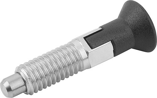 Arretierbolzen Gr.0 M06, Form: C Stahl, D=4 - K0747.03004060 - bei HUG Technik ✭