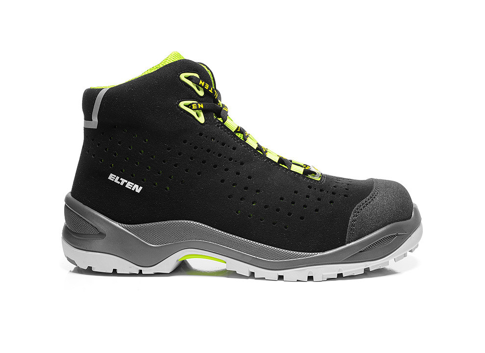 ELTEN® Sicherheitsstiefel IMPULSE green Mid ESD S1P, 762551 - erhältlich bei ✭ HUG Technik ✓