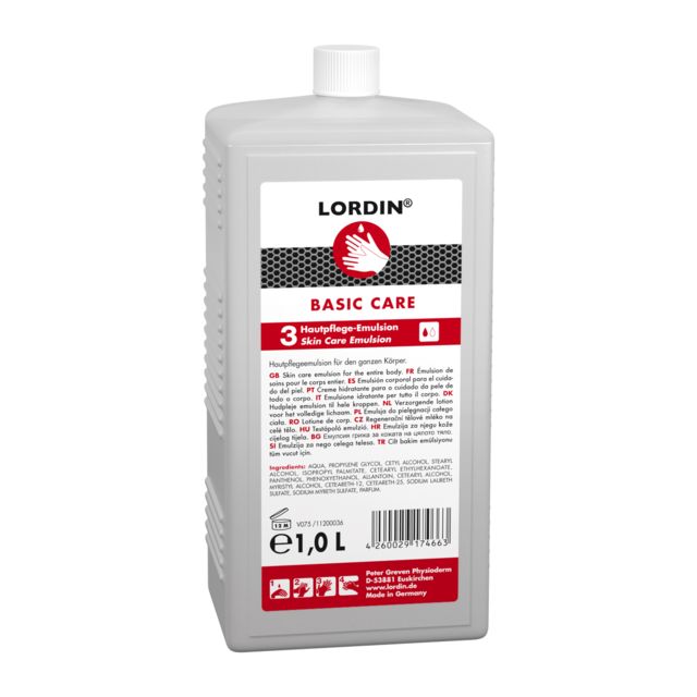 Hautpflegeemulsion LORDIN® BASIC CARE - direkt von HUG Technik ✓