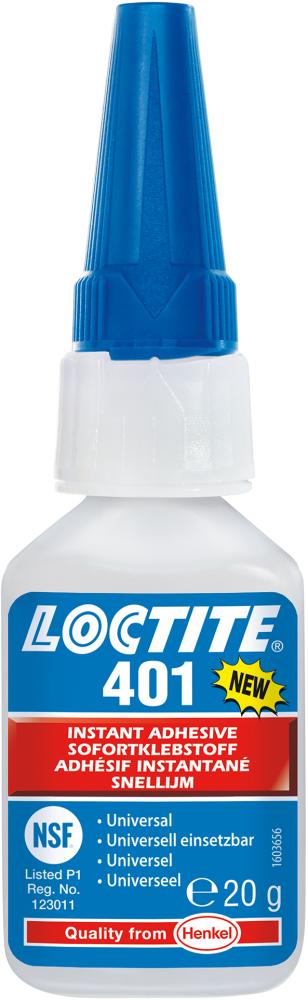 Loctite® 401 Sofortklebstoff flüssig - bei HUG Technik ✭