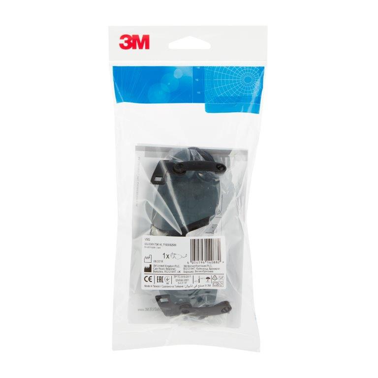 3M™ Integrierbare Schutzbrille V9G in grau getönt - erhältlich bei ♡ HUG Technik ✓