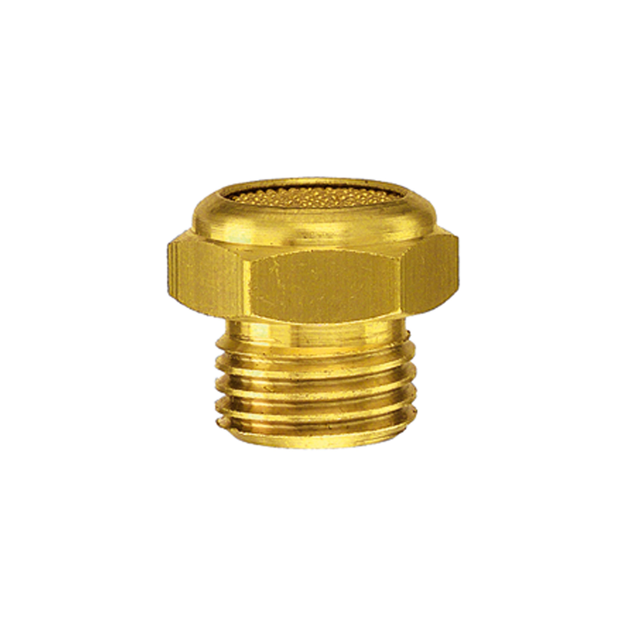 Sinterbronce-Schalldämpfer, flach, G 3/4 a., SW 27 - direkt bei HUG Technik ✓