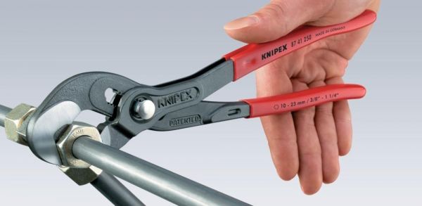 KNIPEX® Schraubzange mit Kunststoff-Griffen 250 mm - bei HUG Technik ✭