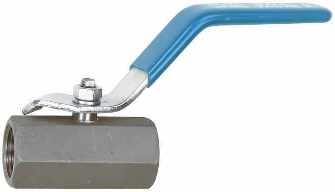 Edelstahlkugelhahn 1-teilig, kleine Baureihe, G 1/4, DN 5 - bei HUG Technik ✭