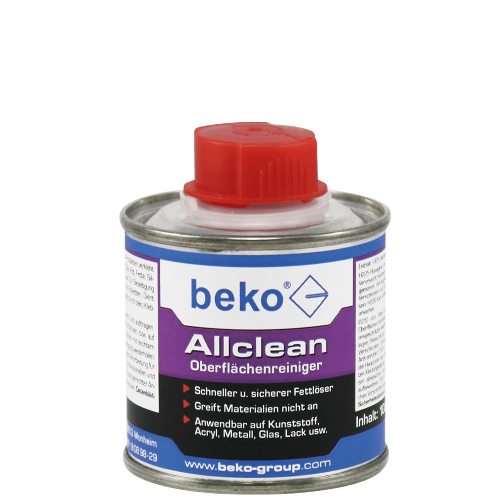 beko Allclean Oberflächenreiniger 100 ml Flasche