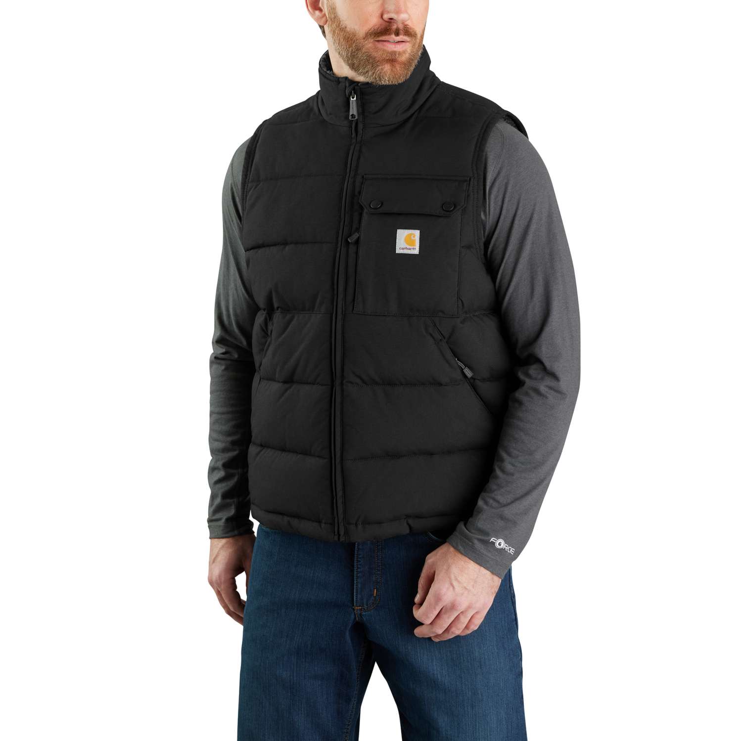 carhartt® Herren-Weste »LOOSE FIT MIDWEIGHT INSULATED VEST« black - jetzt NEU  bei ✭ HUG Technik ✓
