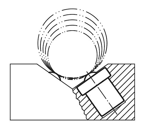 Kugelrolle mit Federelementen, Form:B Stahl, Komp:Stahl, D=39 - K0762.122 - bei HUG Technik ✭