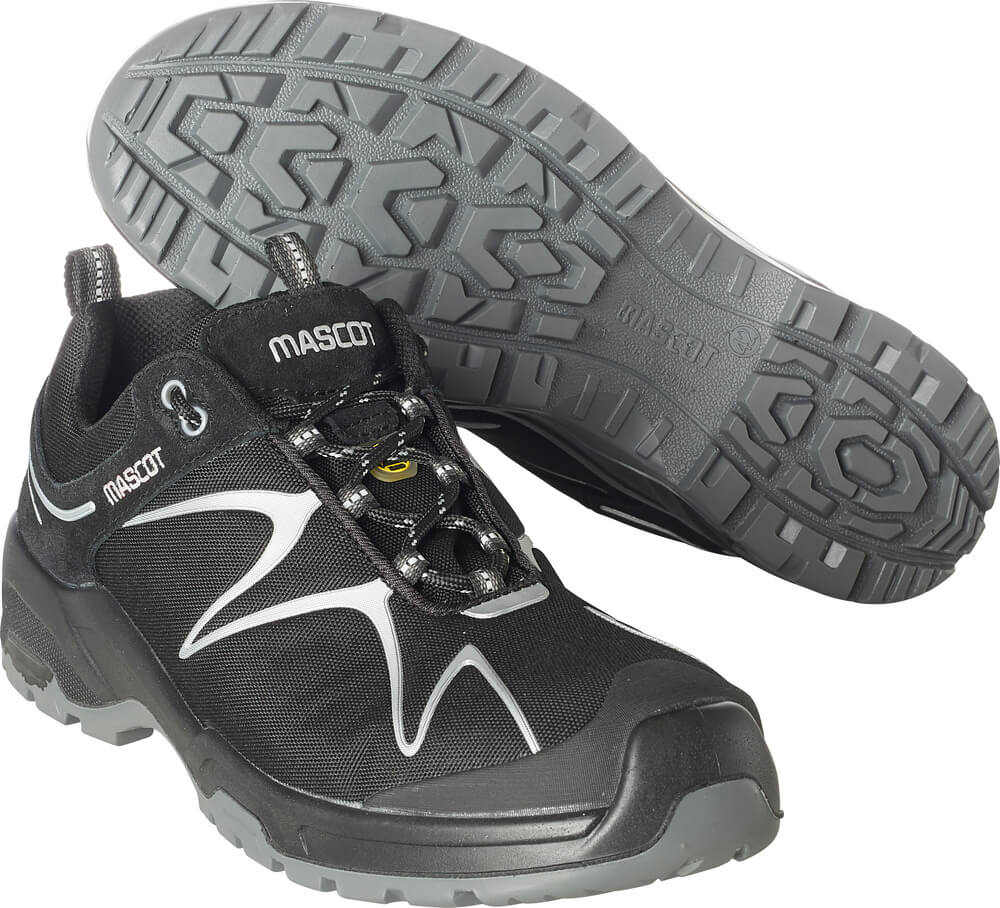 MASCOT® FOOTWEAR FLEX Sicherheitsschuhe S3 Gr. 08/35, schwarz/silber - bei HUG Technik ☆