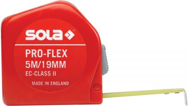SOLA® Taschenbandmaß Pro-Flex 3m x 13mm - direkt von HUG Technik ✓