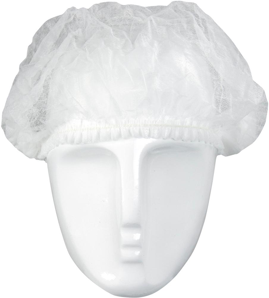 ASATEX® Einweg-Kopfhaube, 52cm, Vlies, weiss, 100 Stück/Beutel, Kat. I, weiß - bei HUG Technik ✭