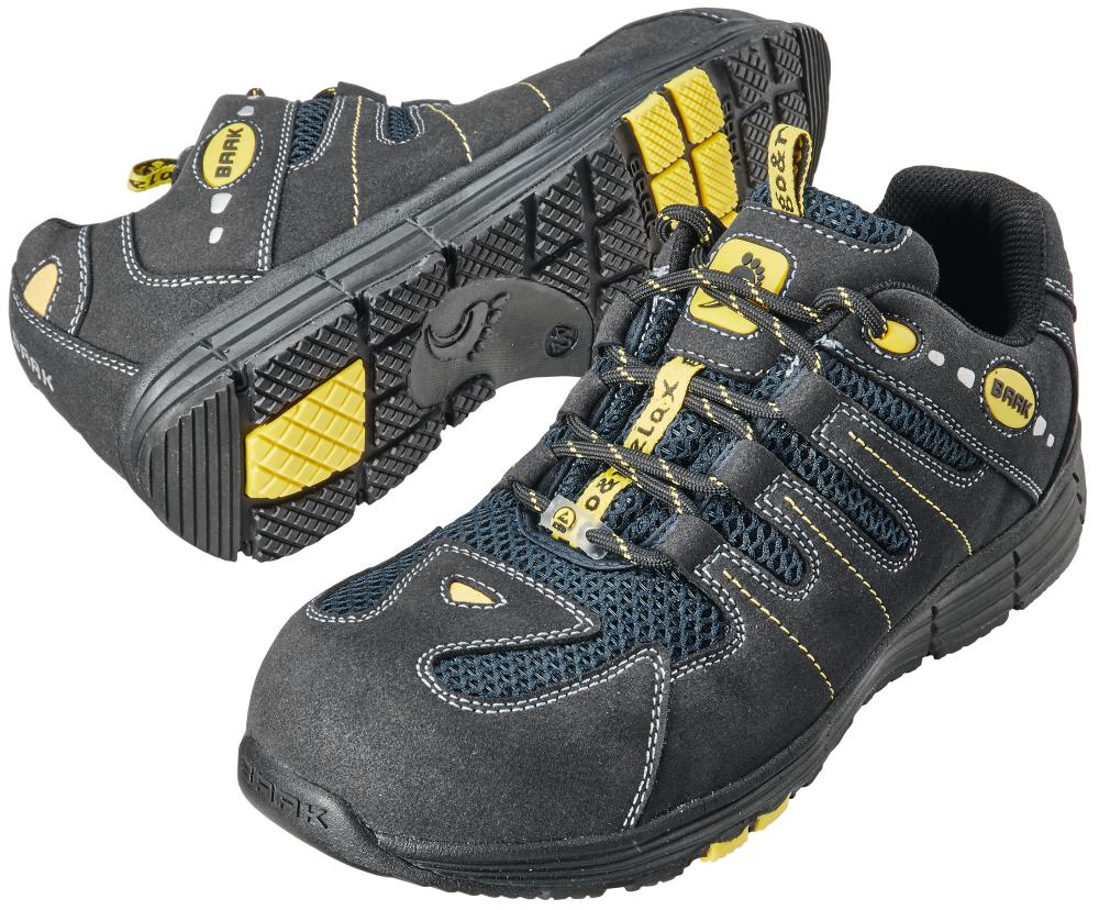 BAAK® Sicherheitshalbschuh Rick2 71462, S1P SRC ESD, dunkelblau-gelb - bekommst Du bei ★ HUG Technik ✓